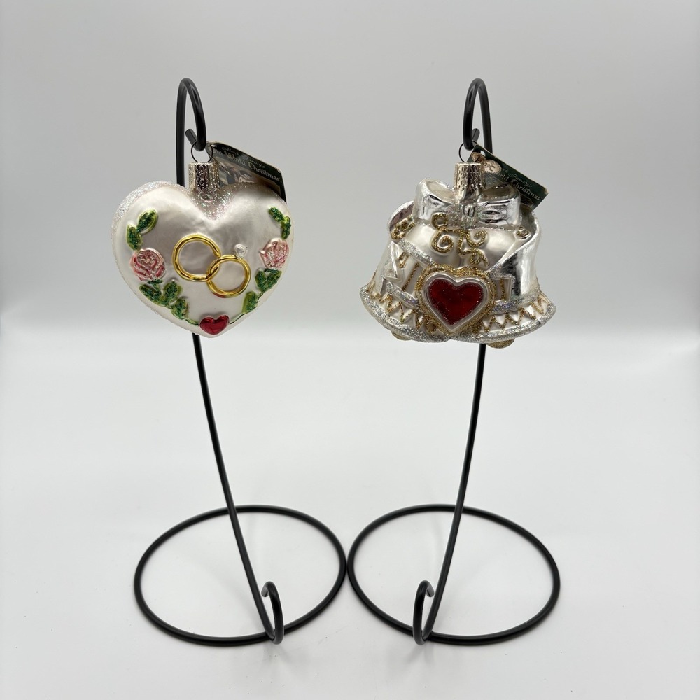 Wedding Bridal Set‎ Christmas Ornaments Old World
